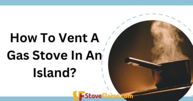 How To Vent A Gas Stove In An Island? 