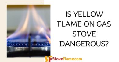 Is Yellow Flame On Gas Stove Dangerous?