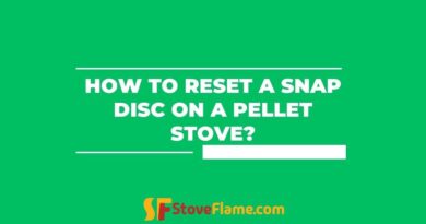 How To Reset A Snap Disc On A Pellet Stove?